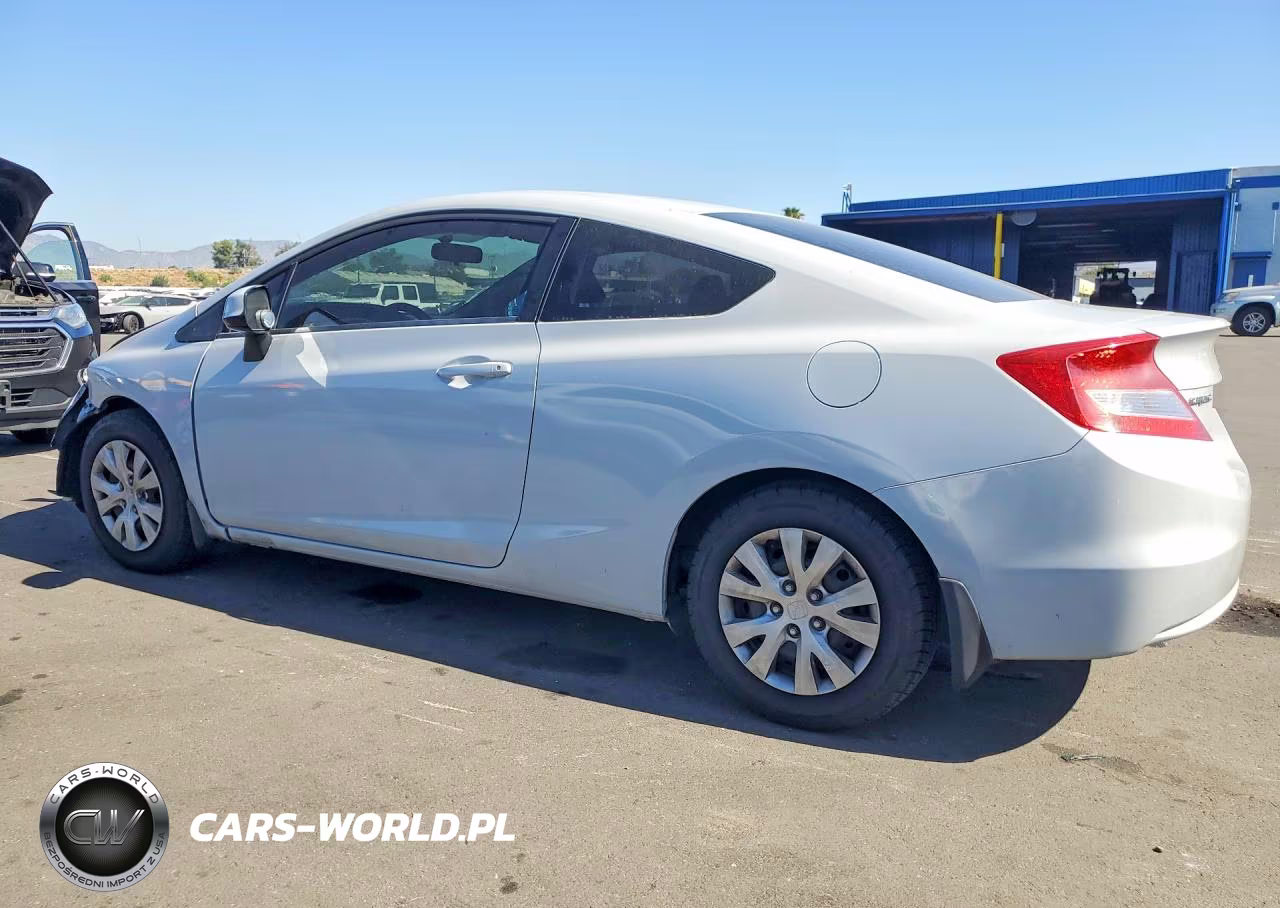 2012 Honda Civic Lx VIN:2HGFG3B50CH554480 - 2