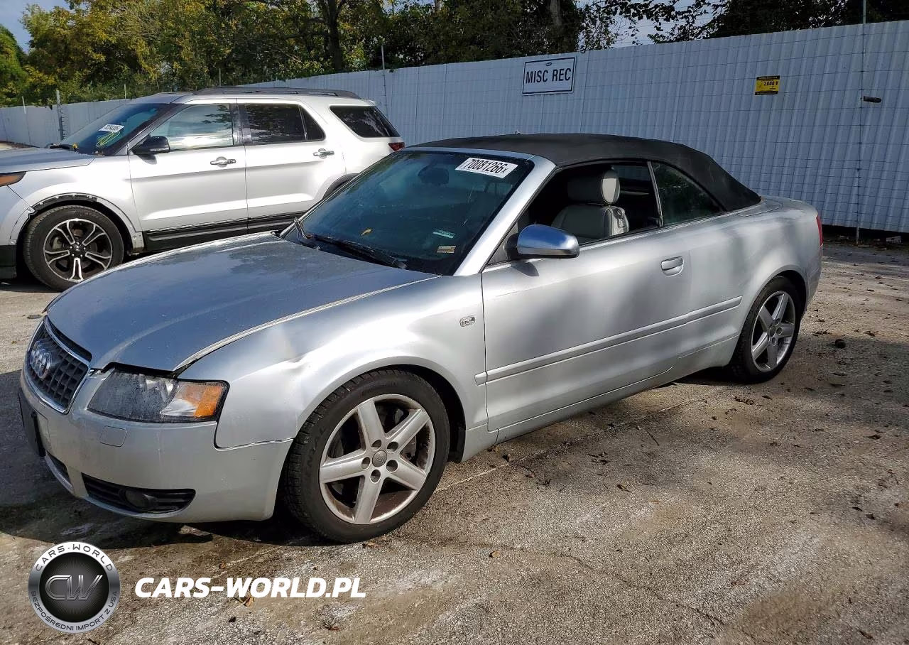 2005 Audi S4 Quattro Cabriolet