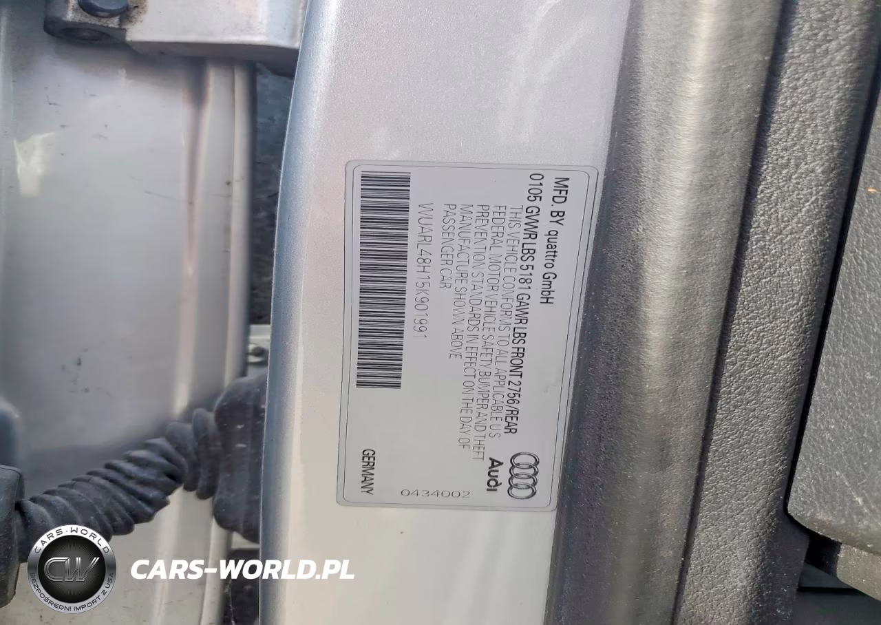 2005 Audi S4 Quattro Cabriolet VIN:WUARL48H15K901991 - 12