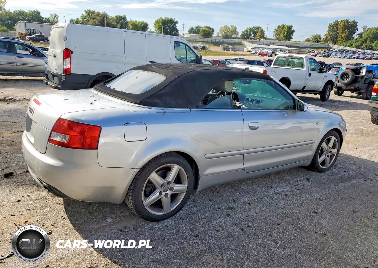 2005 Audi S4 Quattro Cabriolet VIN:WUARL48H15K901991 - 3
