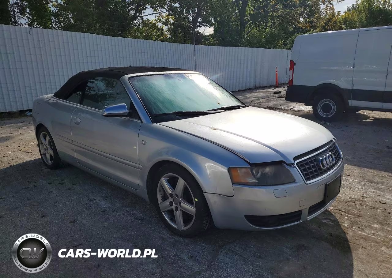 2005 Audi S4 Quattro Cabriolet VIN:WUARL48H15K901991 - 4