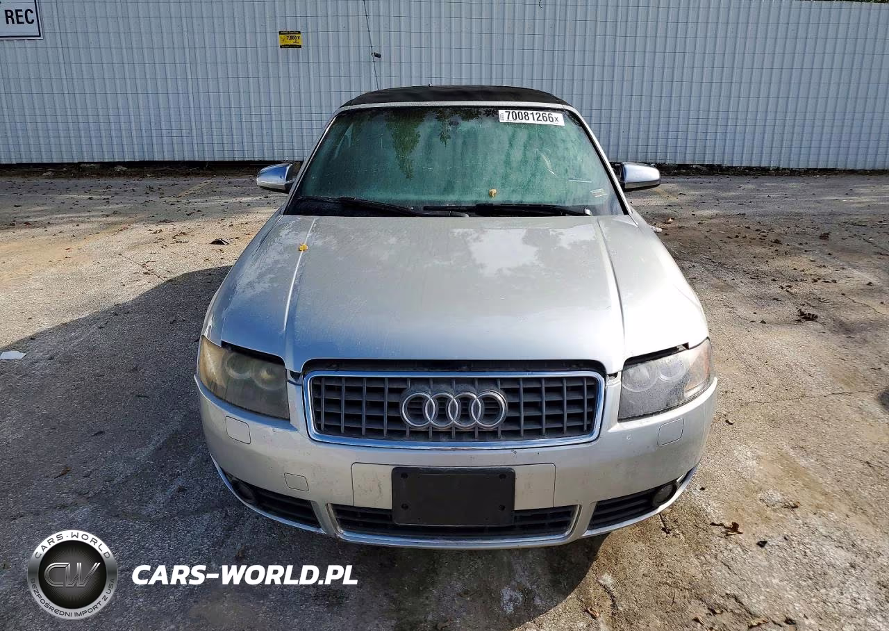 2005 Audi S4 Quattro Cabriolet VIN:WUARL48H15K901991 - 5