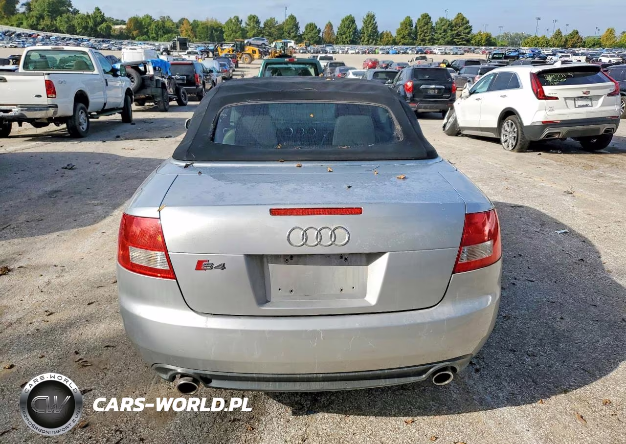 2005 Audi S4 Quattro Cabriolet VIN:WUARL48H15K901991 - 6