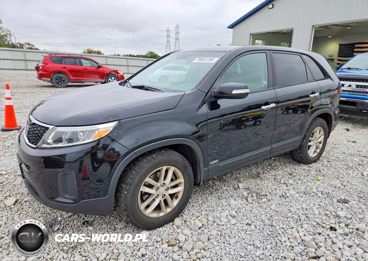 2014 Kia Sorento Lx VIN:5XYKTCA69EG507503 - 1