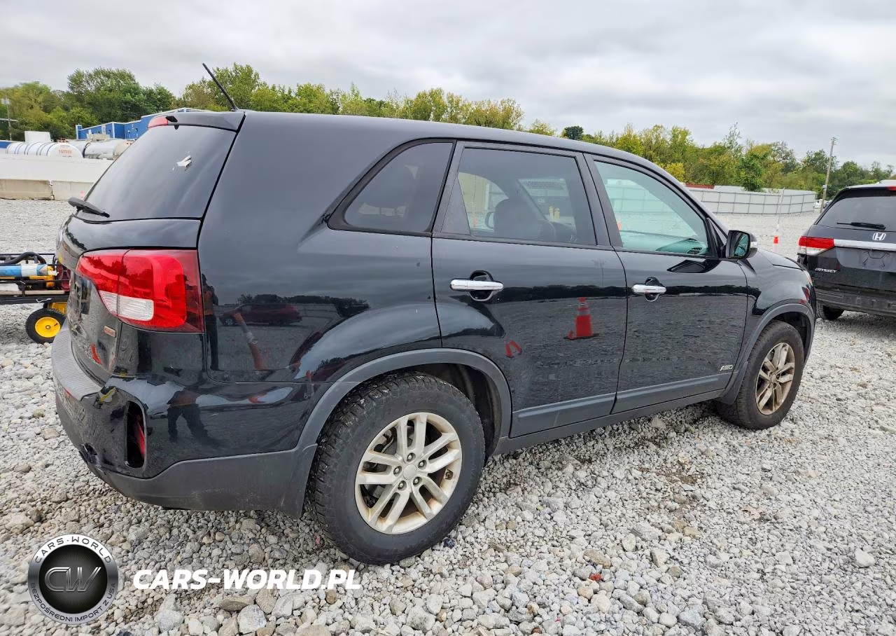 2014 Kia Sorento Lx VIN:5XYKTCA69EG507503 - 3
