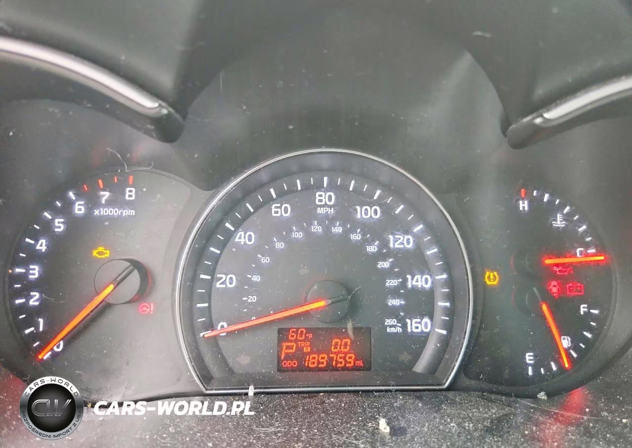2014 Kia Sorento Lx VIN:5XYKTCA69EG507503 - 9