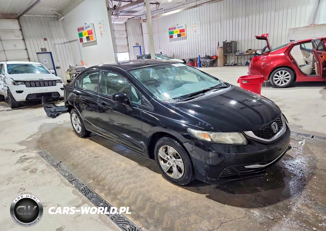 2013 Honda Civic Lx VIN:19XFB2F51DE258866 - 4