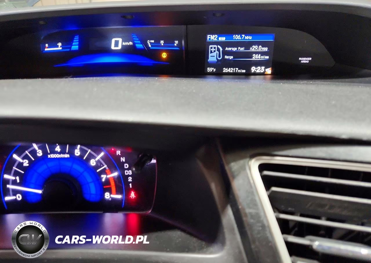 2013 Honda Civic Lx VIN:19XFB2F51DE258866 - 9