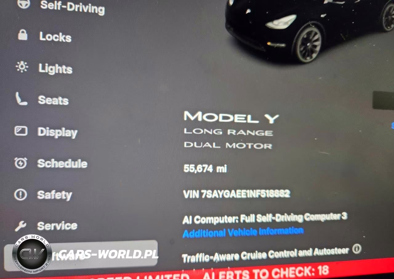 2022 Tesla Model Y VIN:7SAYGAEE1NF518882 - 9