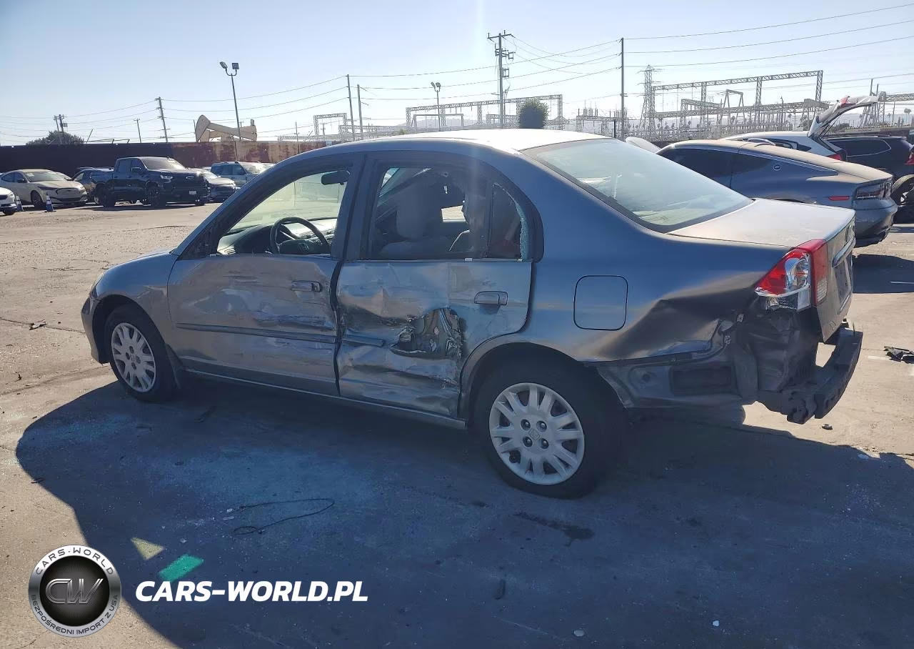 2005 Honda Civic Lx VIN:2HGES16535H593754 - 2
