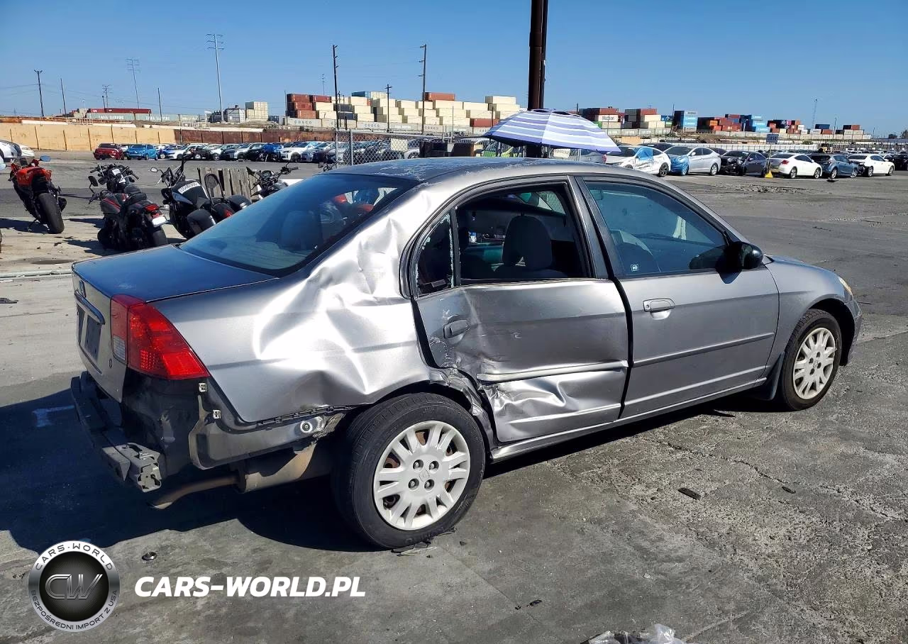2005 Honda Civic Lx VIN:2HGES16535H593754 - 3