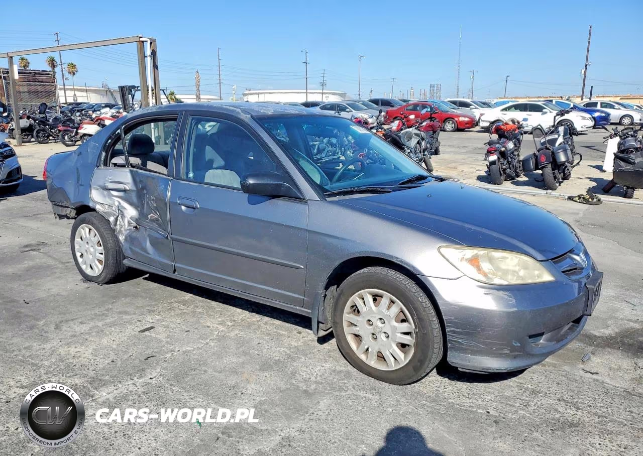 2005 Honda Civic Lx VIN:2HGES16535H593754 - 4