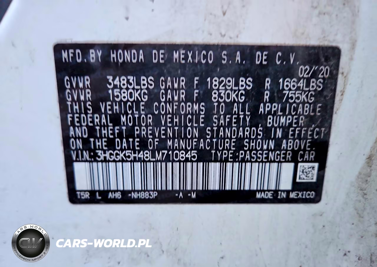 2020 Honda Fit Lx VIN:3HGGK5H48LM710845 - 12