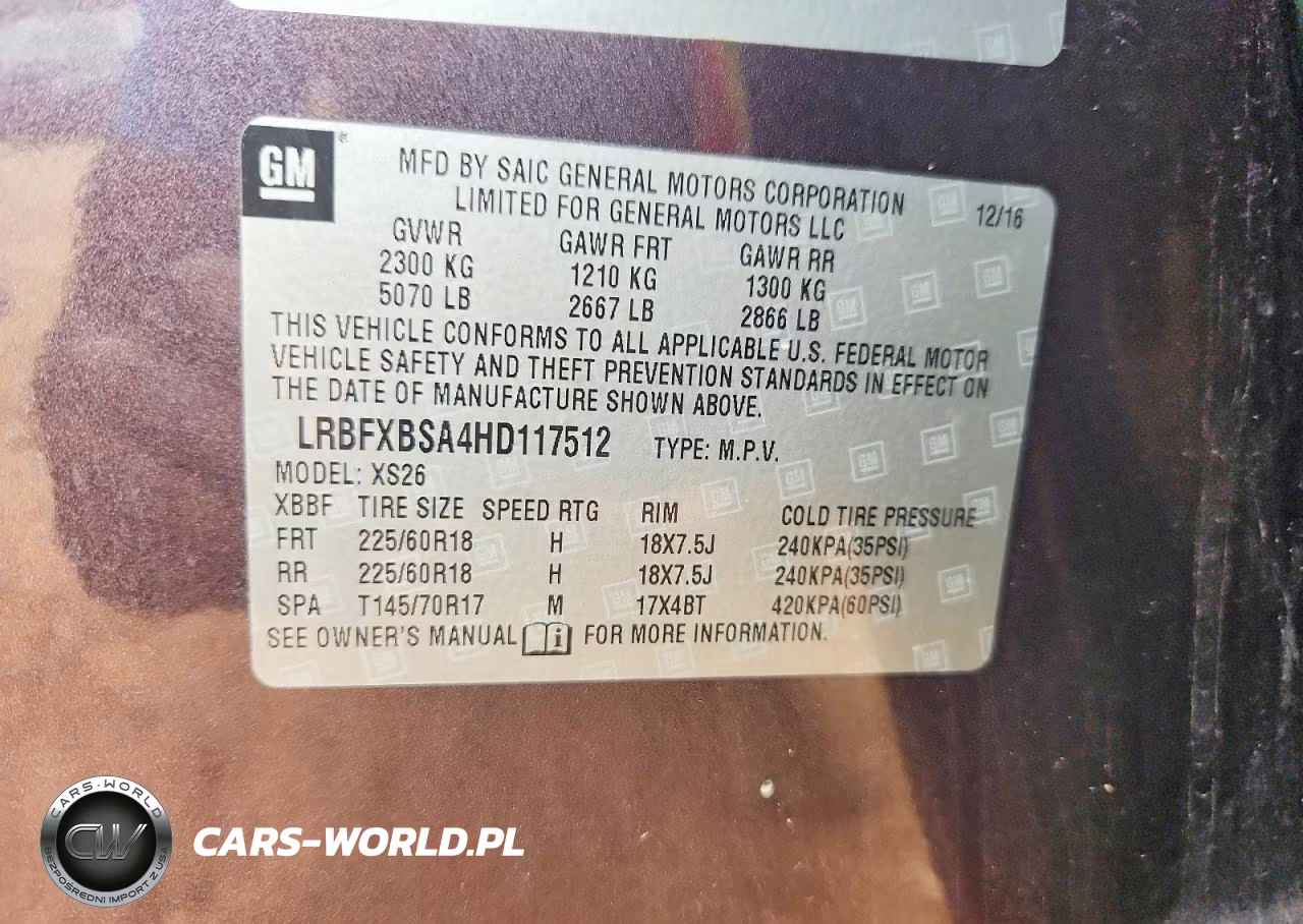 2017 Buick Envision Essence VIN:LRBFXBSA4HD117512 - 13