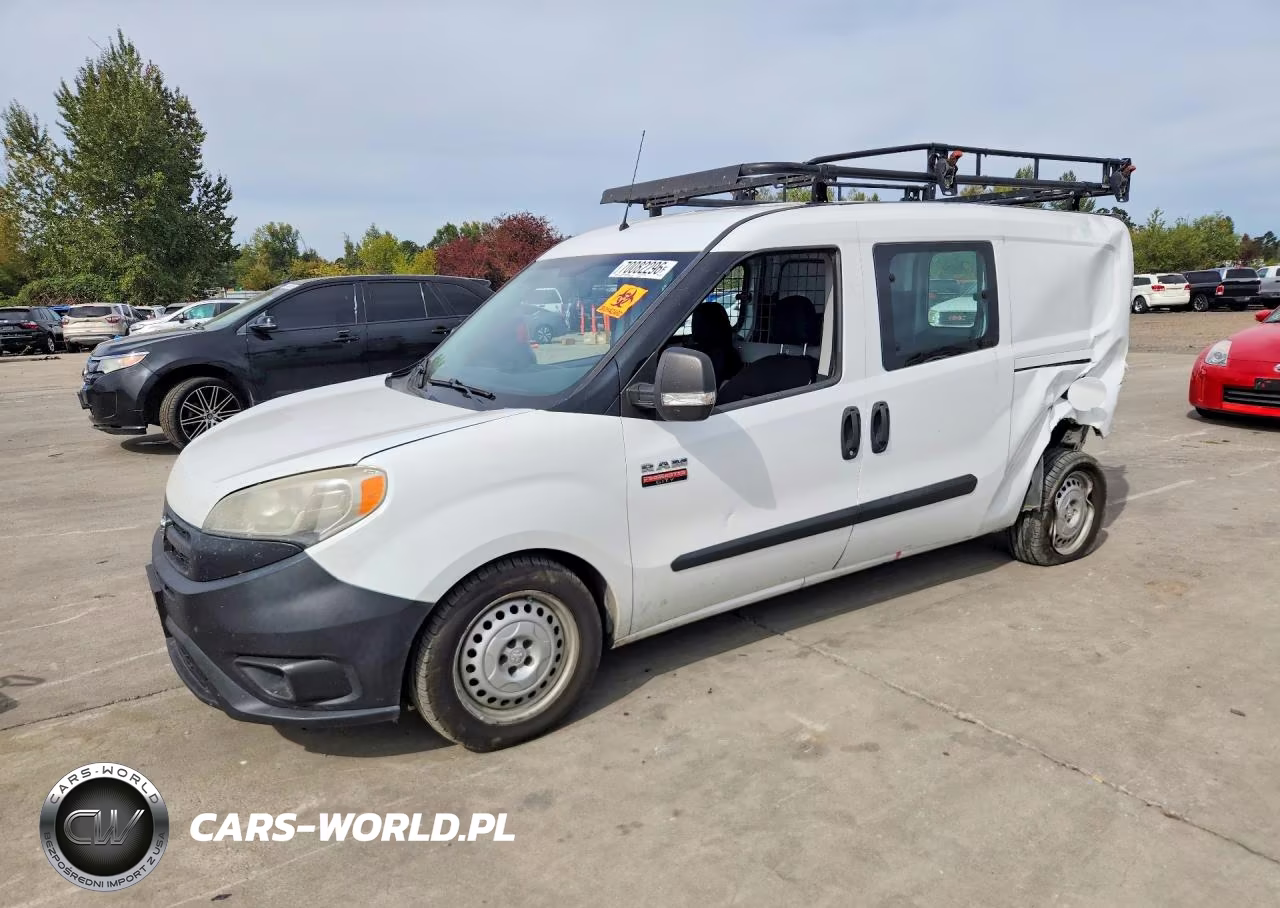 2017 Ram Promaster City St Delivery Van VIN:ZFBERFABXH6E11662 - 1
