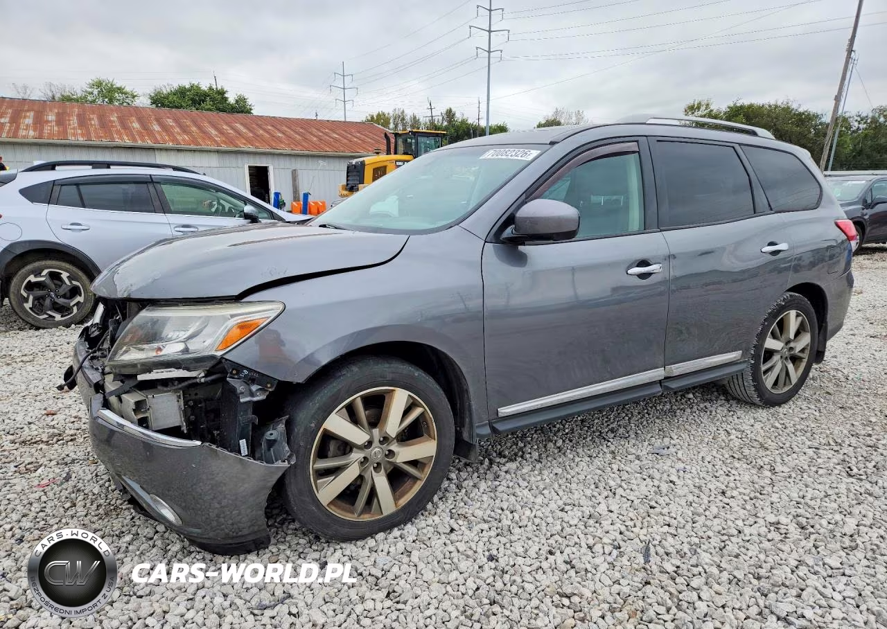 2015 Nissan Pathfinder Platinum VIN:5N1AR2MM5FC626696 - 1