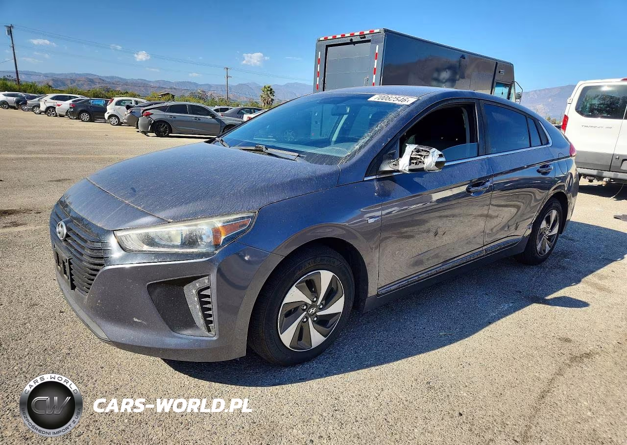 2017 Hyundai Ioniq Sel VIN:KMHC75LC3HU057675 - 1