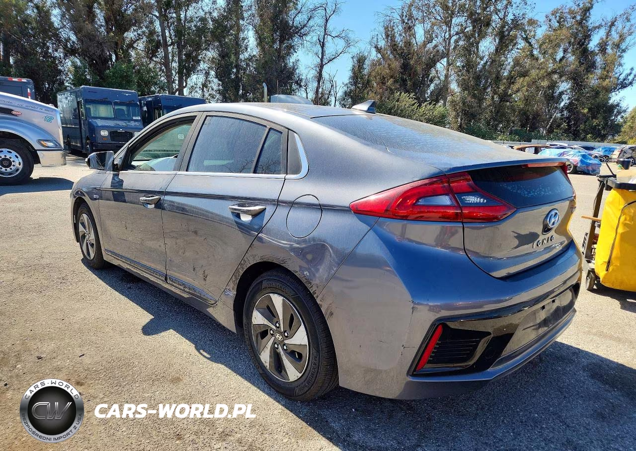2017 Hyundai Ioniq Sel VIN:KMHC75LC3HU057675 - 2