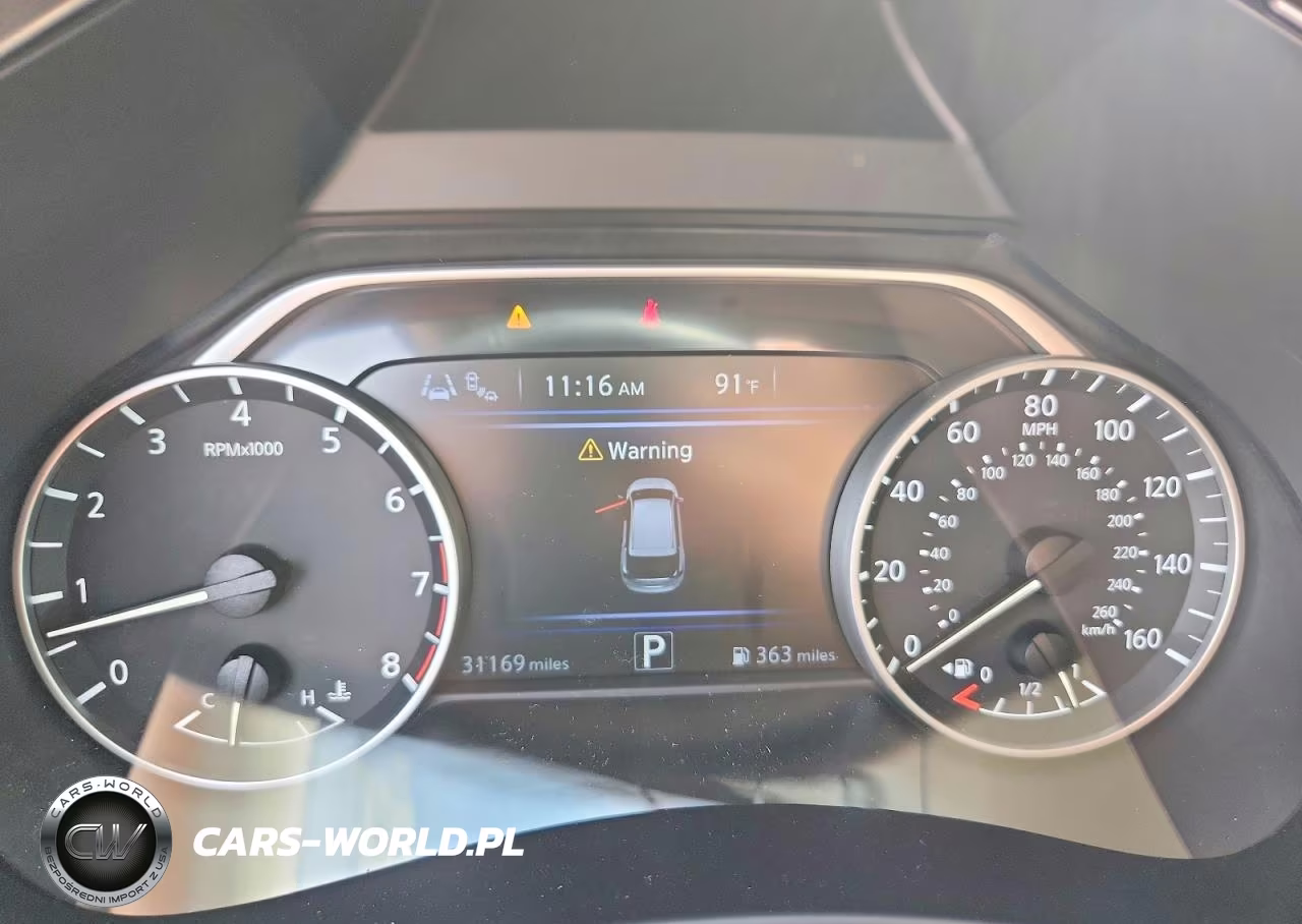 2021 Nissan Murano Sv VIN:5N1AZ2BJ0MC147169 - 9