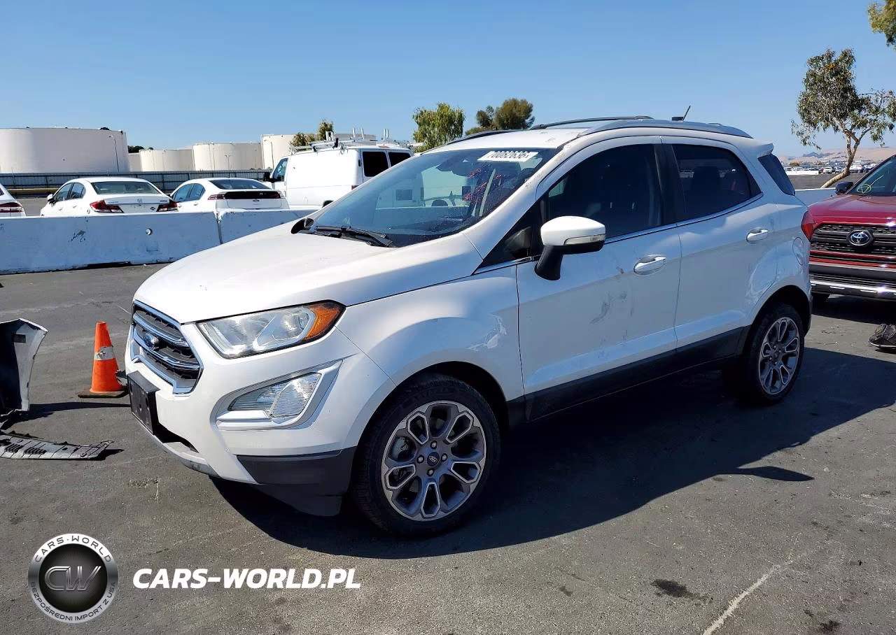 2019 Ford Ecosport Titanium VIN:MAJ6S3KL0KC276912 - 1
