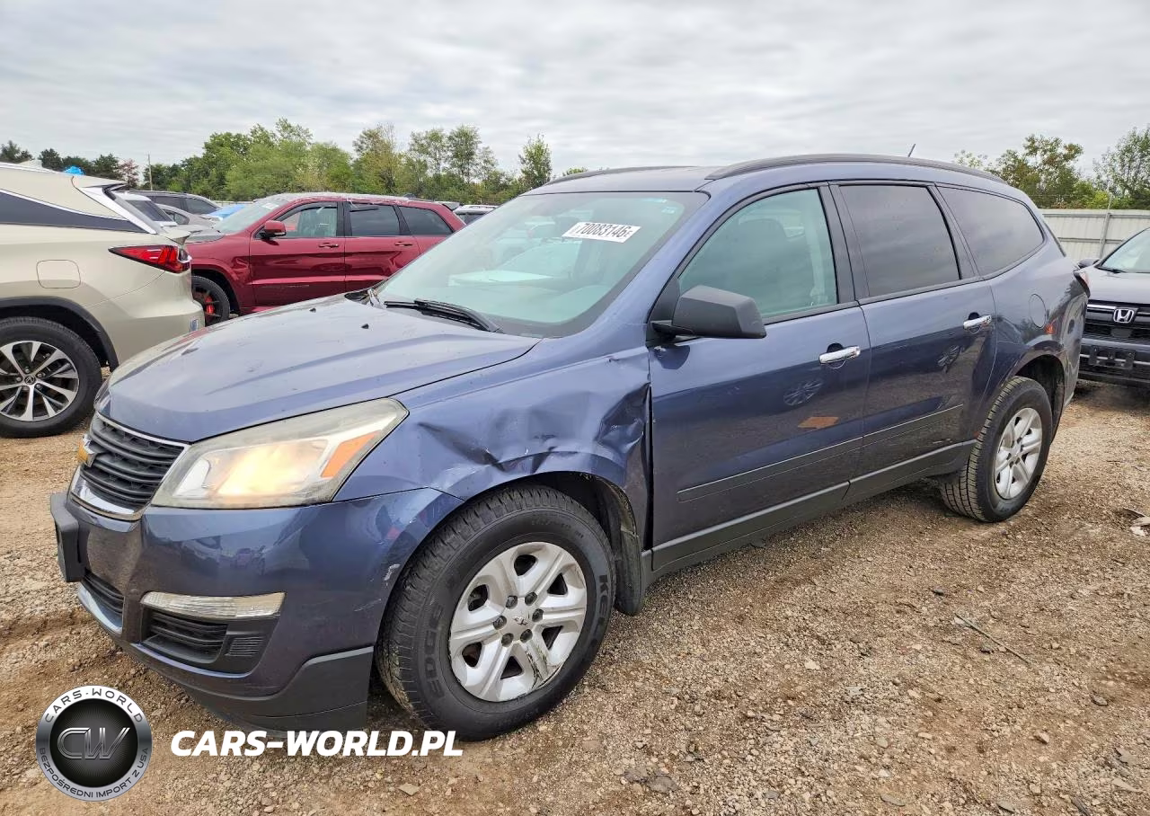 2013 Chevrolet Traverse Ls VIN:1GNKRFED8DJ251644 - 1
