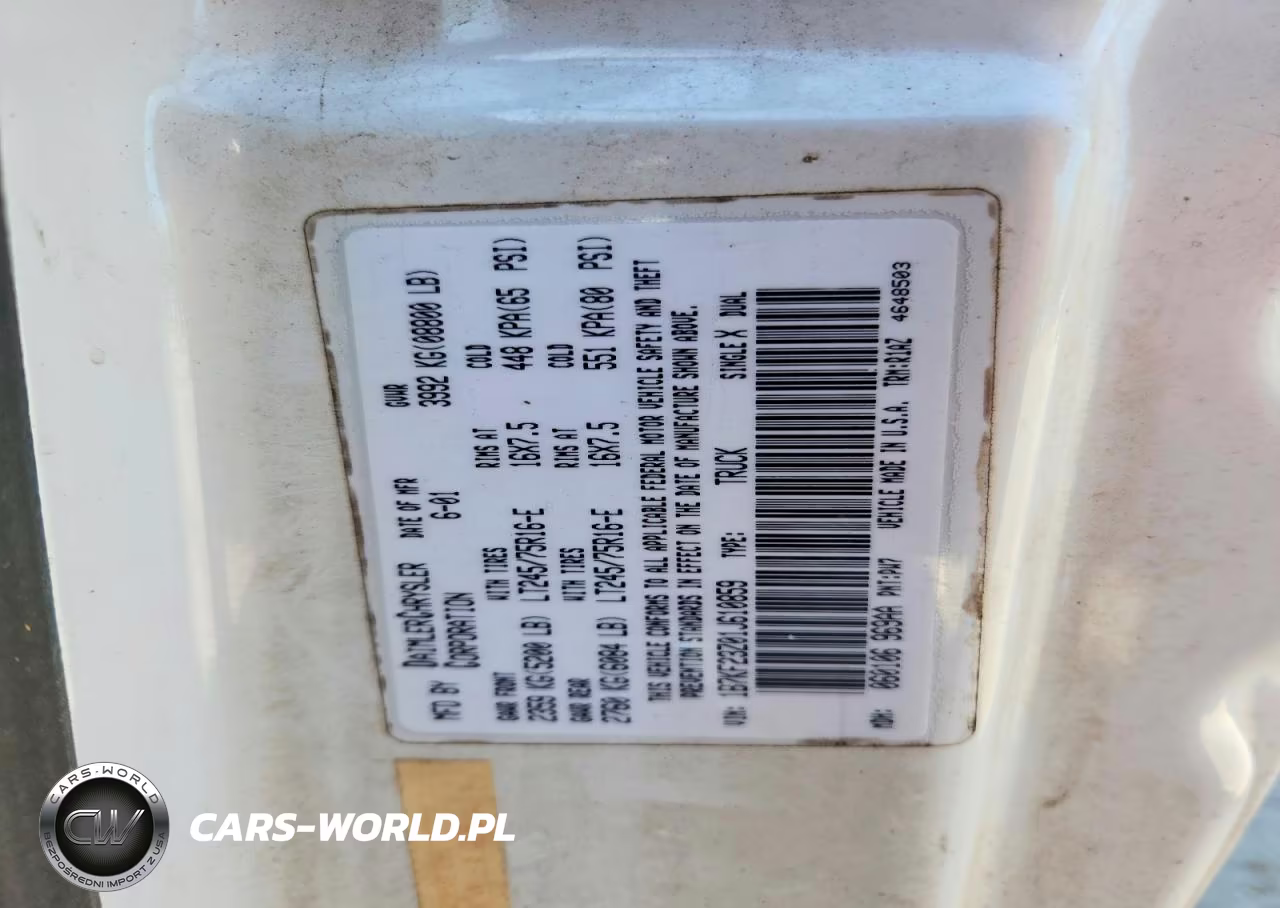 2001 Dodge Ram 2500 VIN:1B7KF23Z01J610859 - 12
