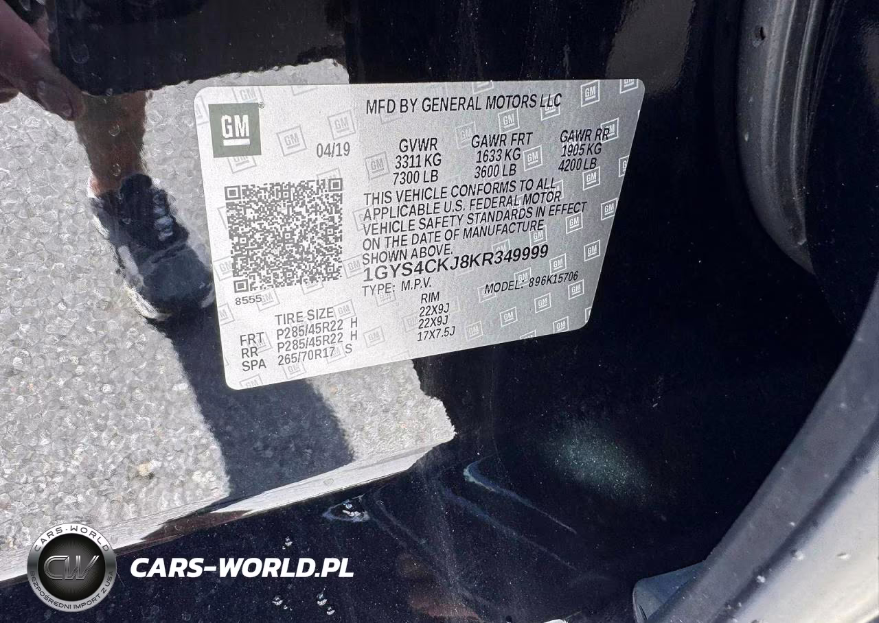2019 Cadillac Escalade Premium Luxury VIN:1GYS4CKJ8KR349999 - 14