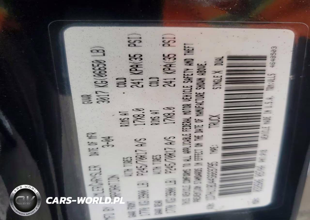 2004 Dodge Ram 1500 St VIN:1D7HU18D44S669795 - 13