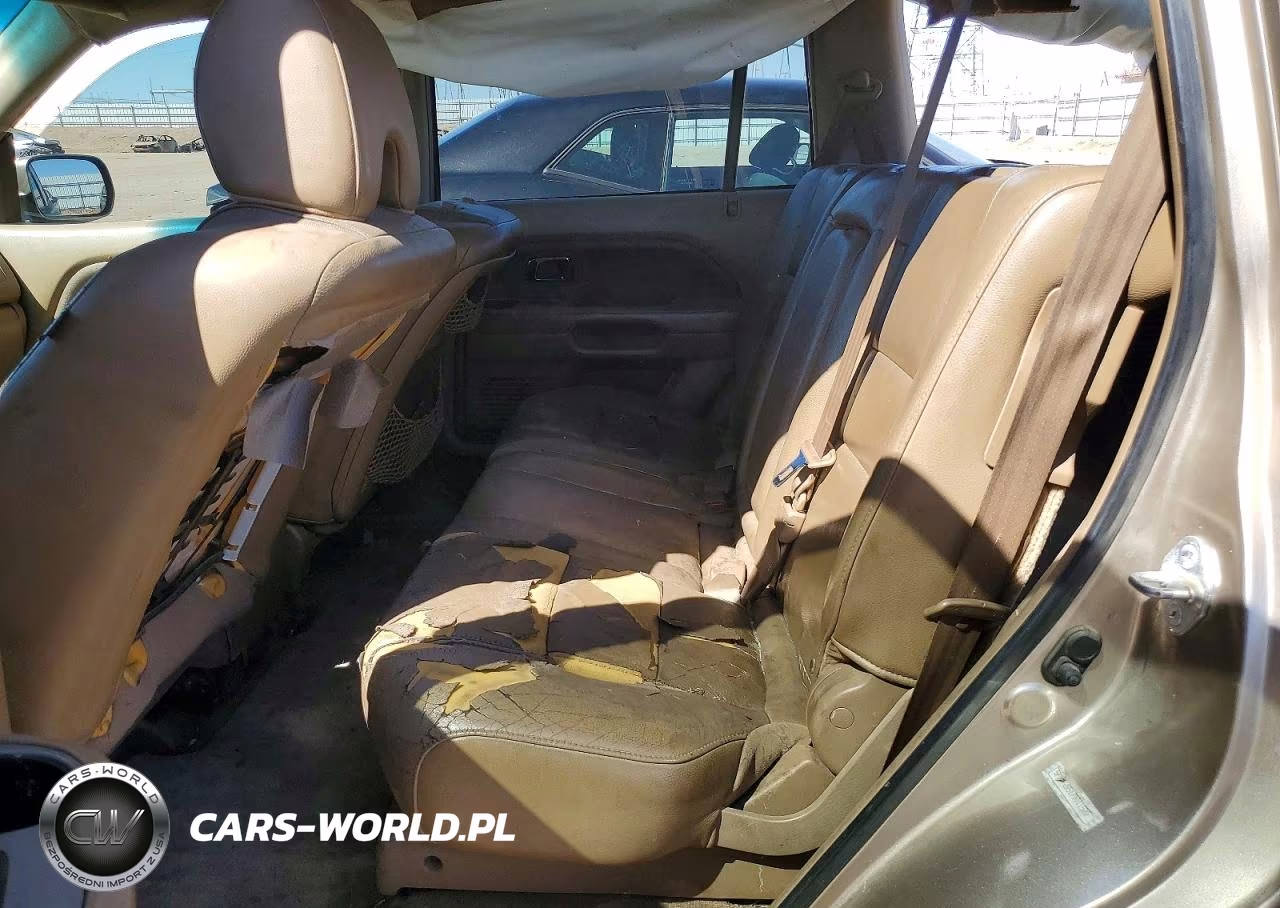 2007 Honda Pilot Exl VIN:5FNYF28517B011520 - 10