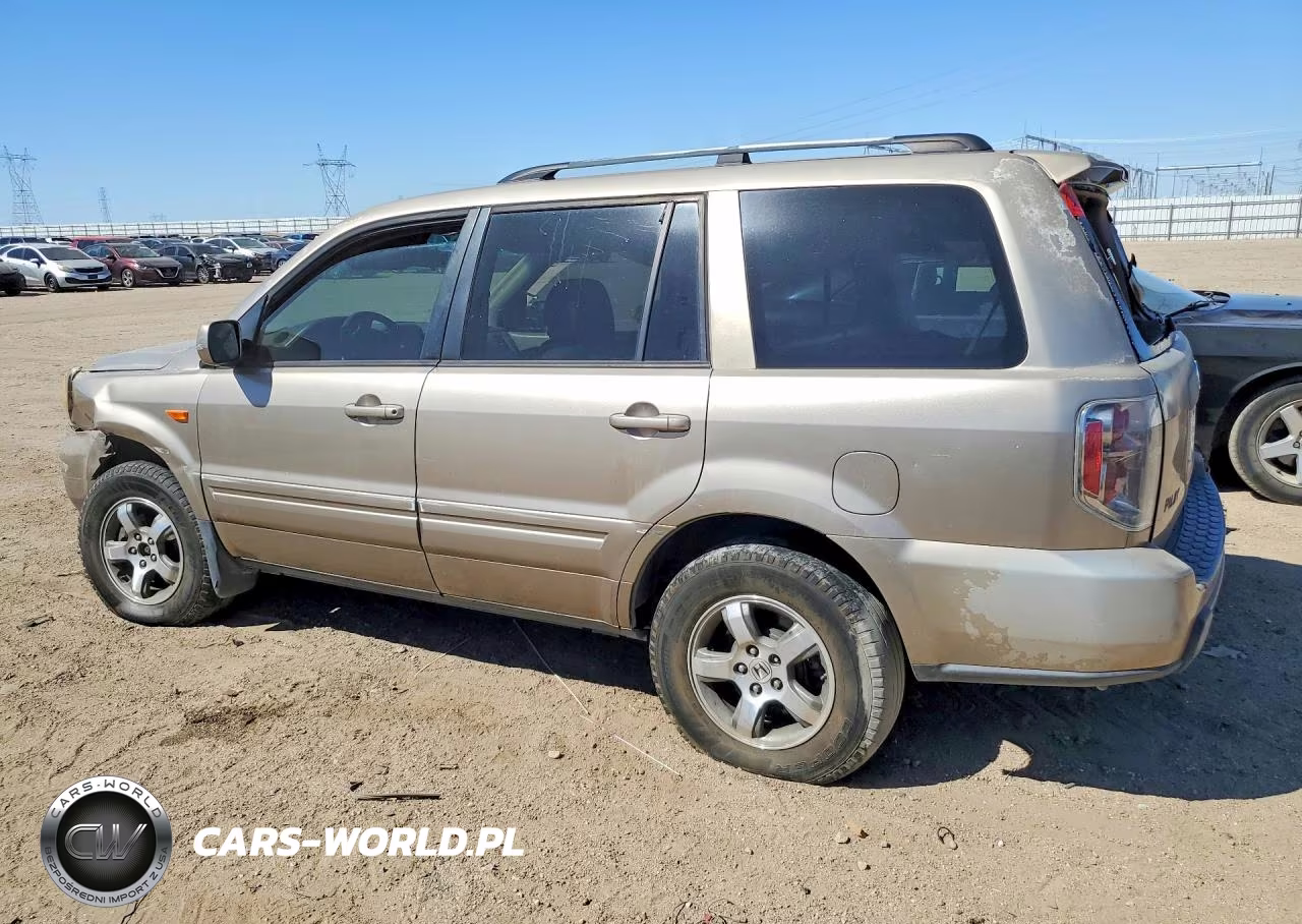 2007 Honda Pilot Exl VIN:5FNYF28517B011520 - 2