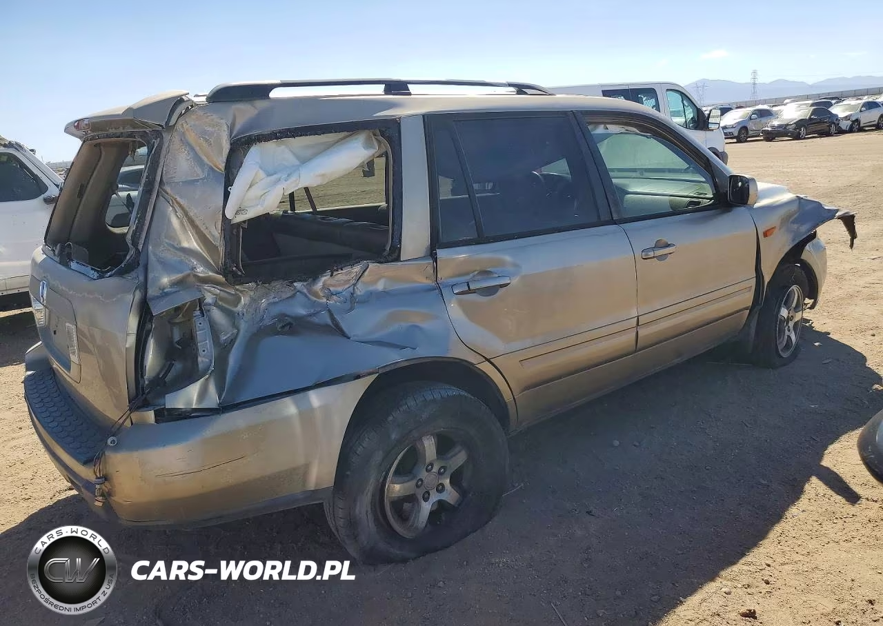 2007 Honda Pilot Exl VIN:5FNYF28517B011520 - 3