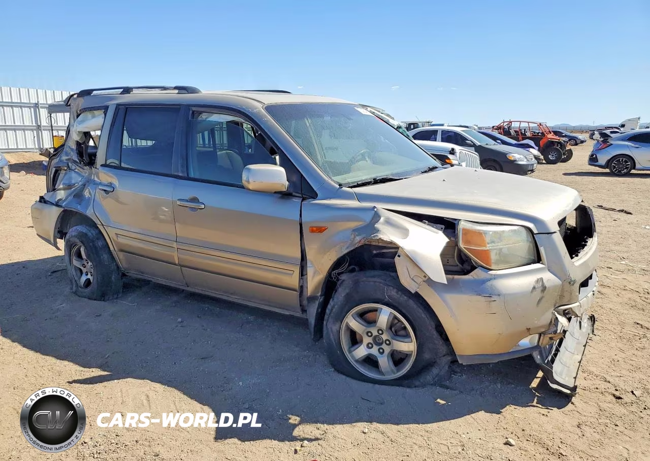 2007 Honda Pilot Exl VIN:5FNYF28517B011520 - 4