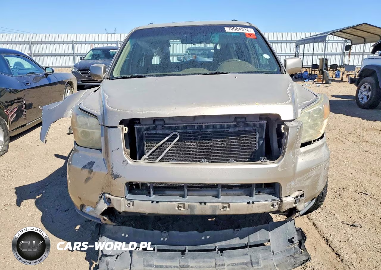 2007 Honda Pilot Exl VIN:5FNYF28517B011520 - 5