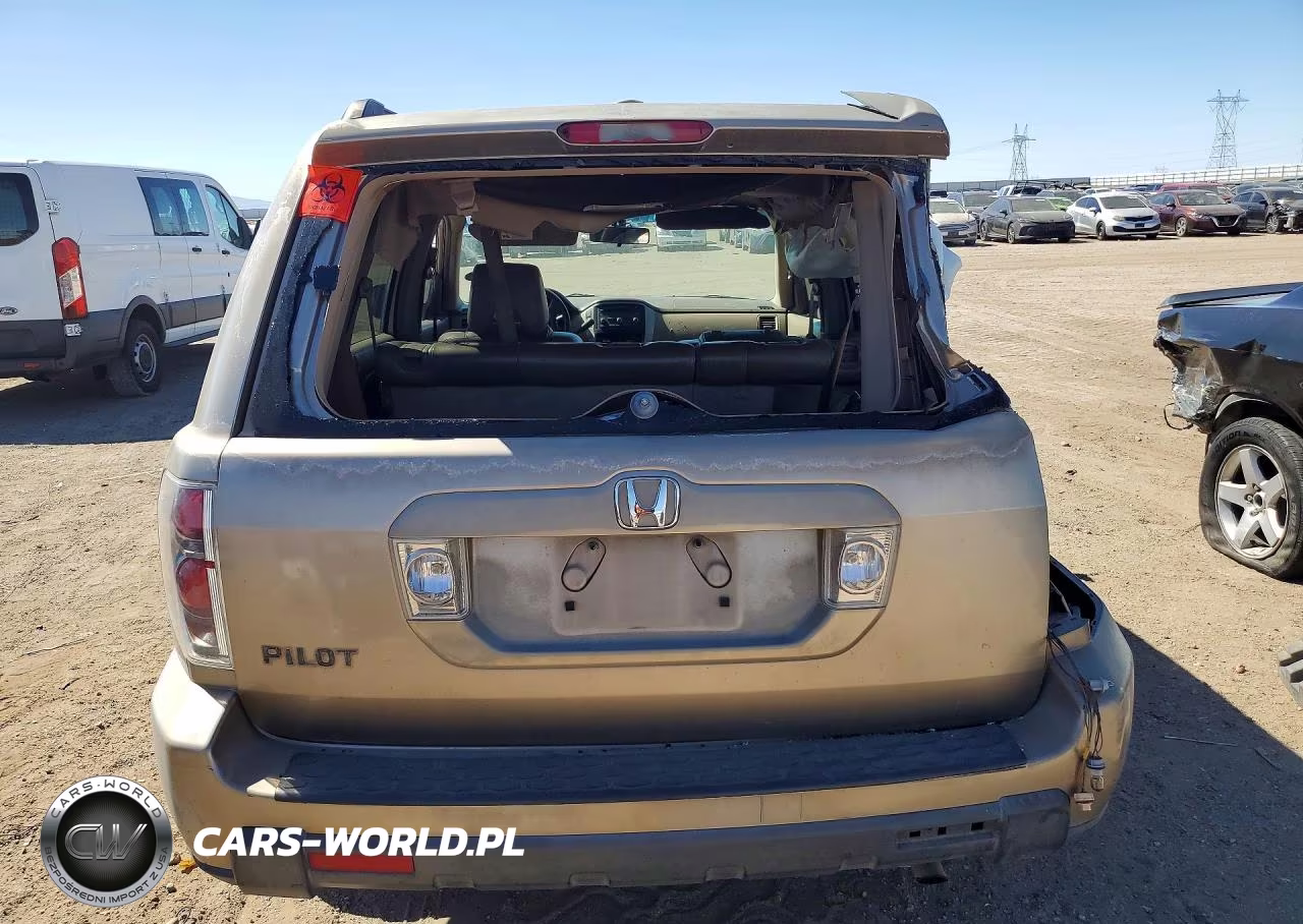 2007 Honda Pilot Exl VIN:5FNYF28517B011520 - 6