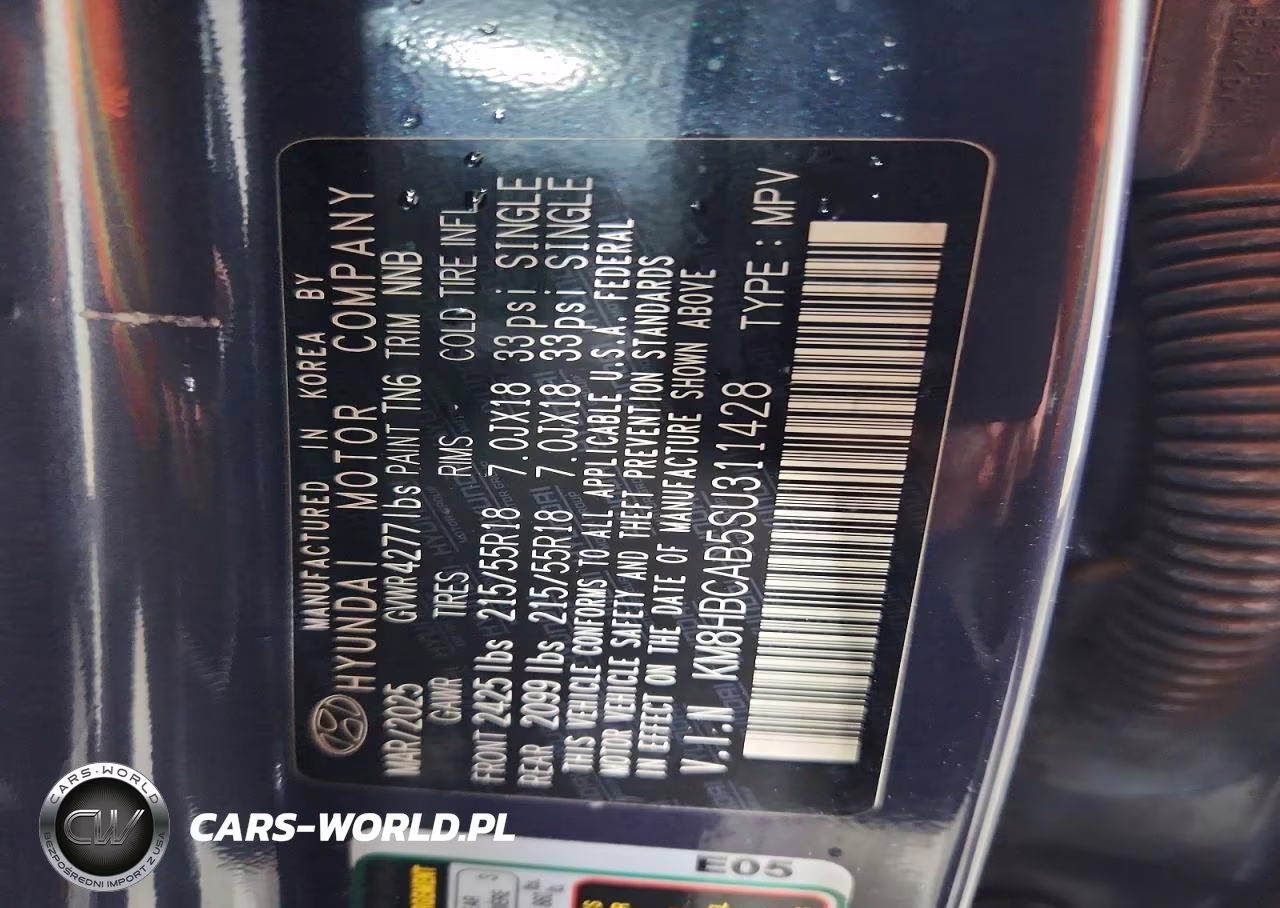 2025 Hyundai Kona Sel VIN:KM8HBCAB5SU311428 - 14