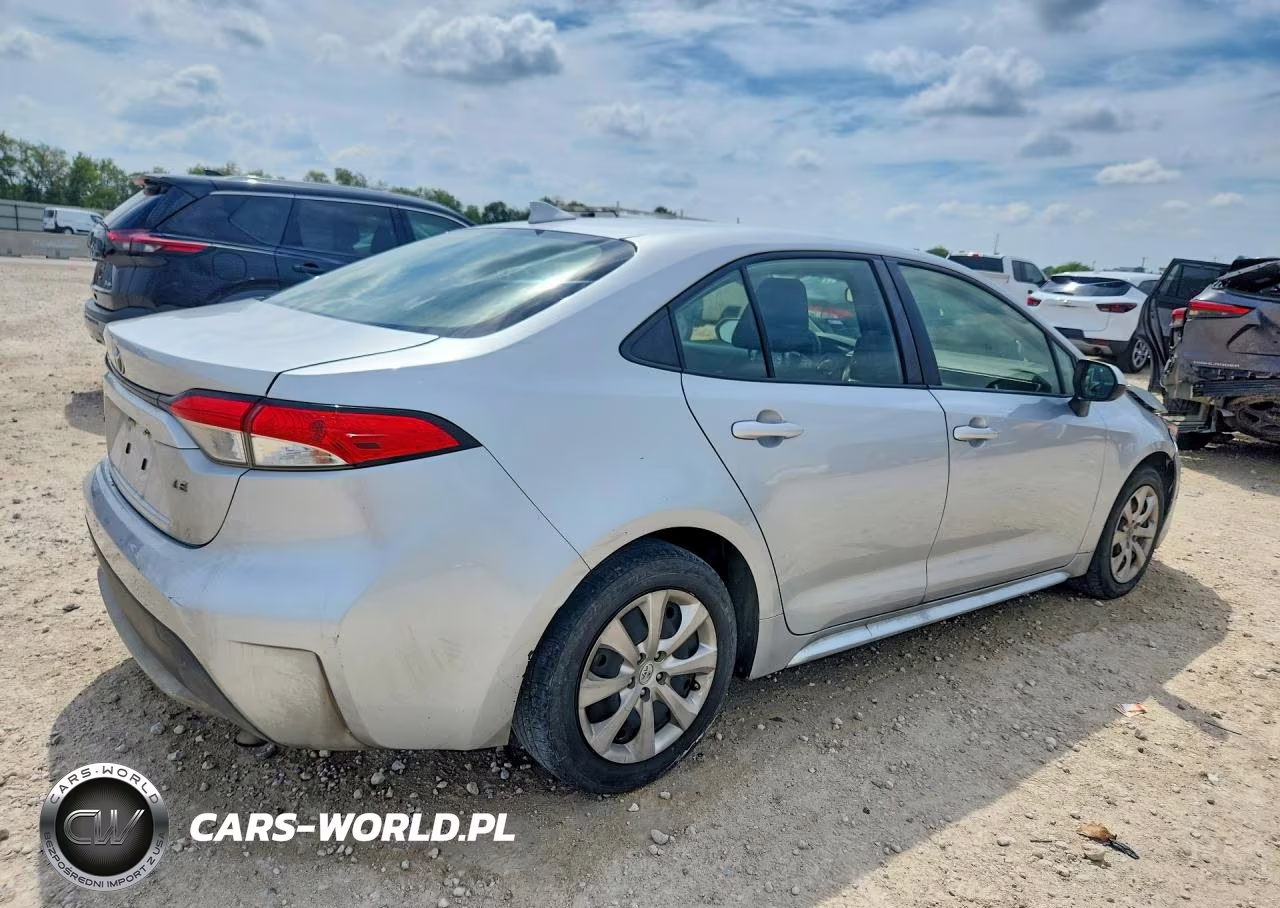 2021 Toyota Corolla Le VIN:JTDEPMAE4MJ143942 - 3