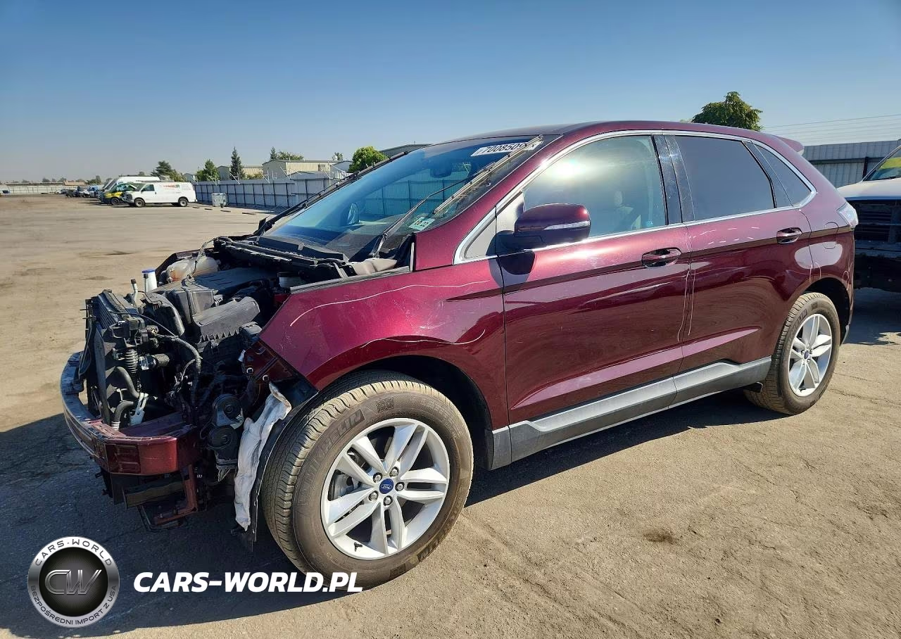 2017 Ford Edge Sel VIN:2FMPK3J87HBC58228 - 1