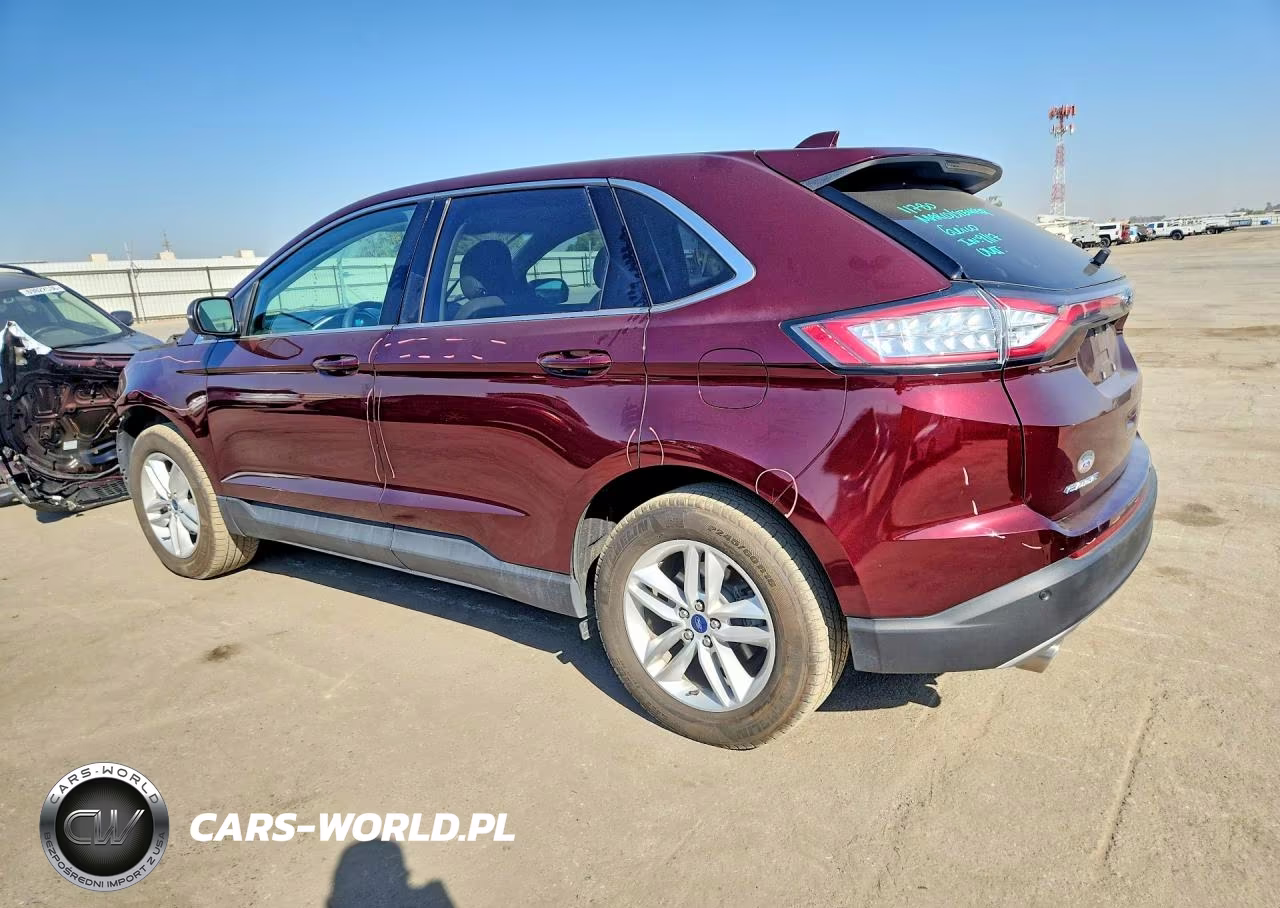 2017 Ford Edge Sel VIN:2FMPK3J87HBC58228 - 2