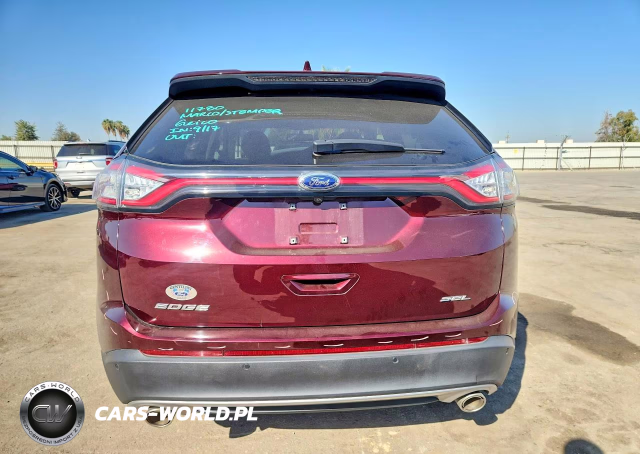 2017 Ford Edge Sel VIN:2FMPK3J87HBC58228 - 6