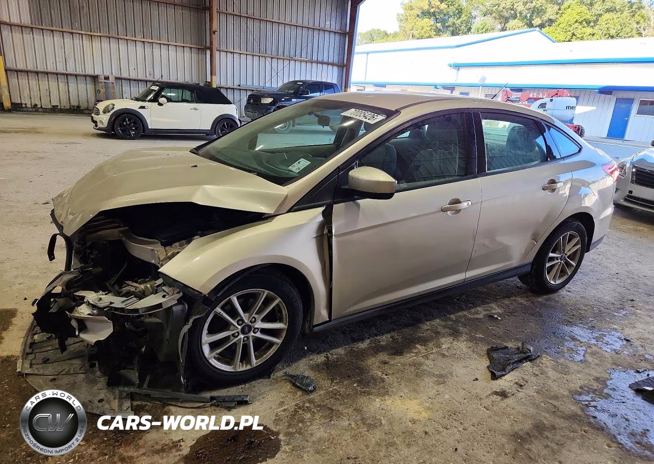 2018 Ford Focus Se VIN:1FADP3FE6JL220394 - 1