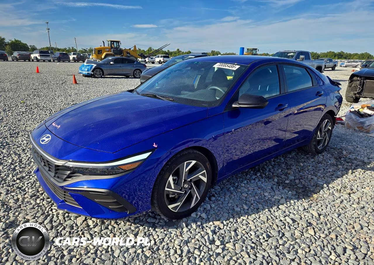 2025 Hyundai Elantra Sel Sport VIN:KMHLM4DG9SU076212 - 1