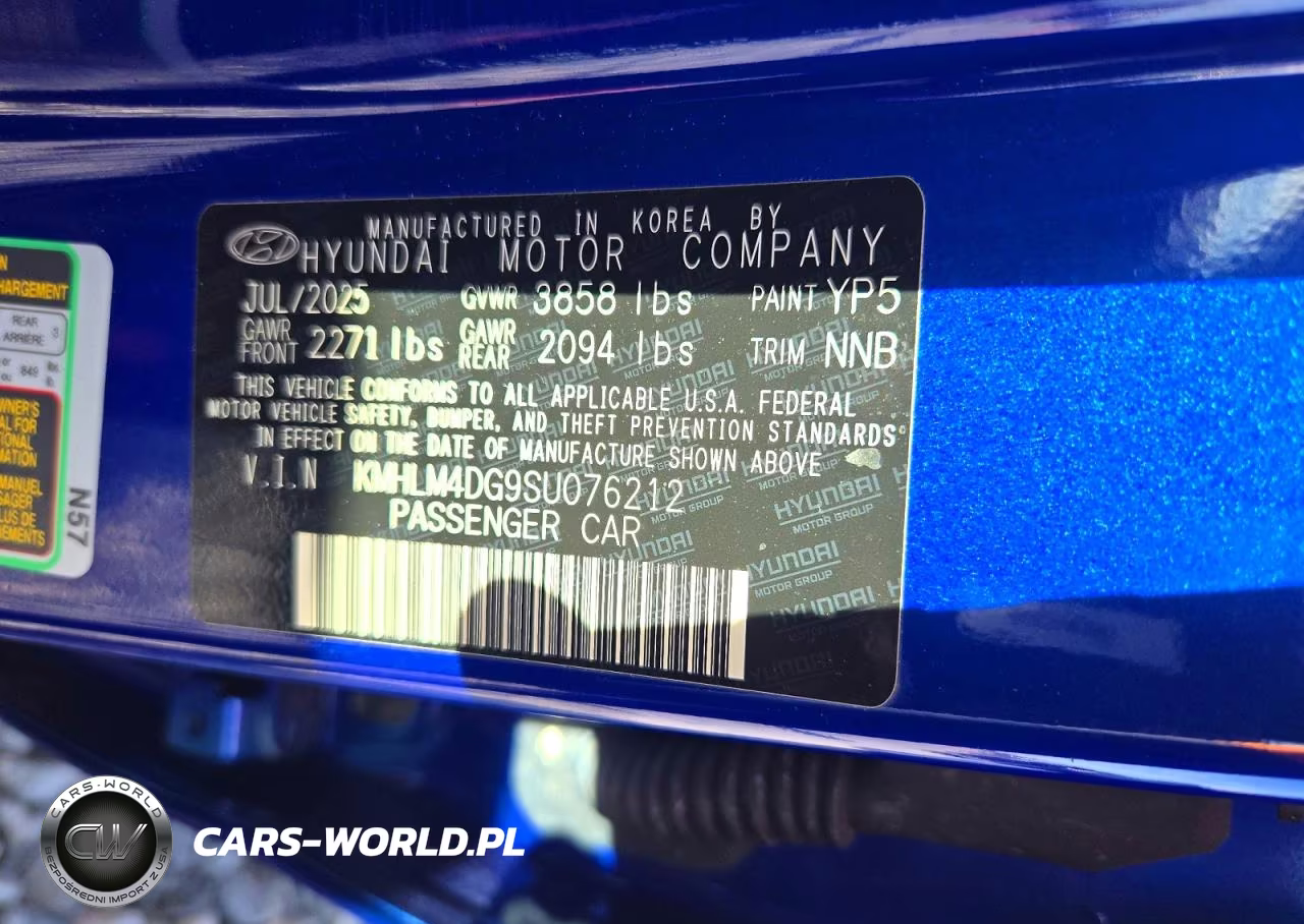 2025 Hyundai Elantra Sel Sport VIN:KMHLM4DG9SU076212 - 13