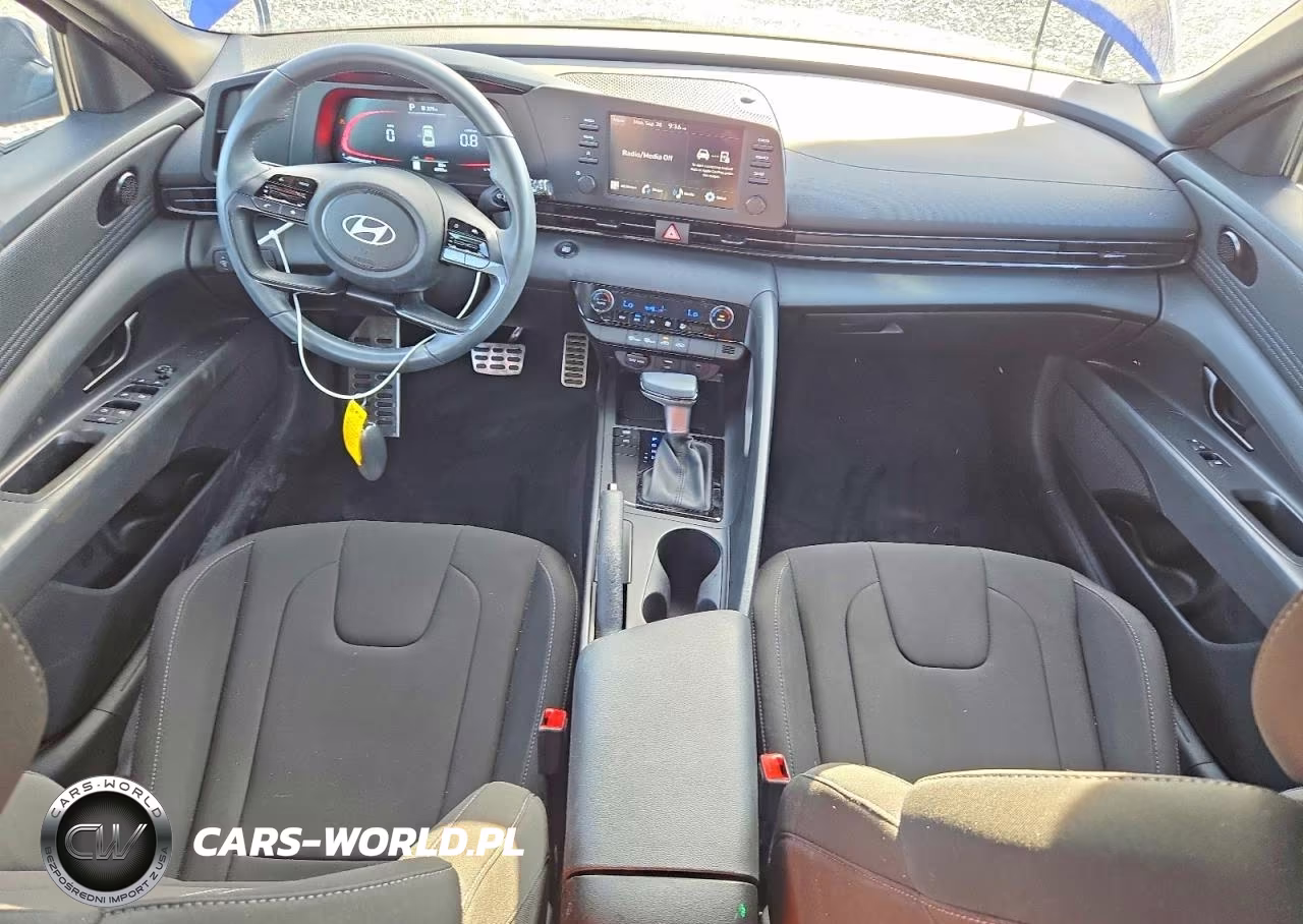 2025 Hyundai Elantra Sel Sport VIN:KMHLM4DG9SU076212 - 8
