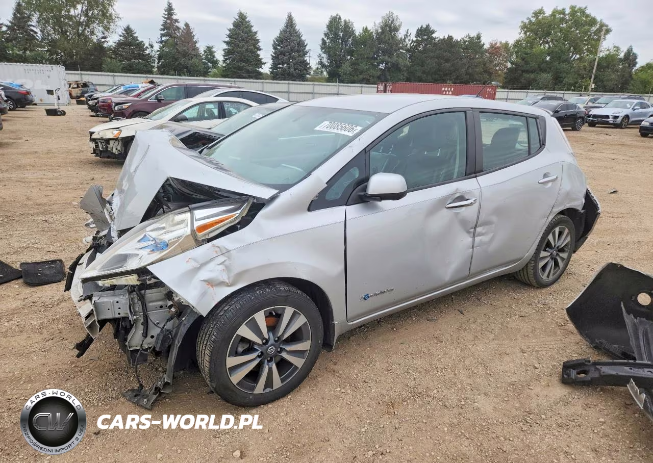 2017 Nissan Leaf Sl VIN:1N4BZ0CP7HC302750 - 1