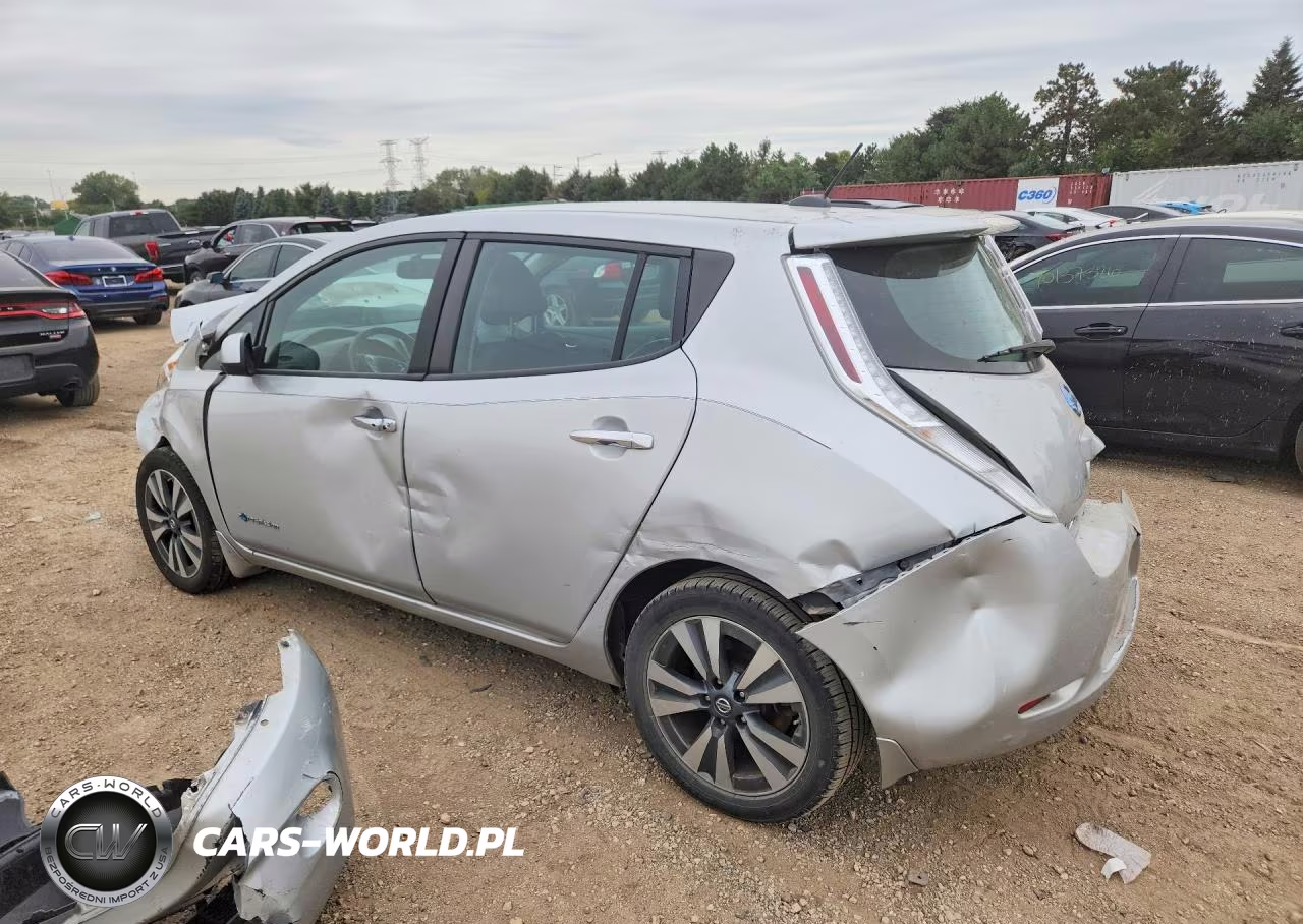 2017 Nissan Leaf Sl VIN:1N4BZ0CP7HC302750 - 2