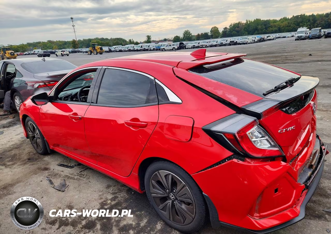 2017 Honda Civic Ex VIN:SHHFK7H56HU406566 - 2