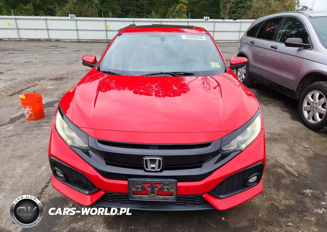 2017 Honda Civic Ex VIN:SHHFK7H56HU406566 - 5