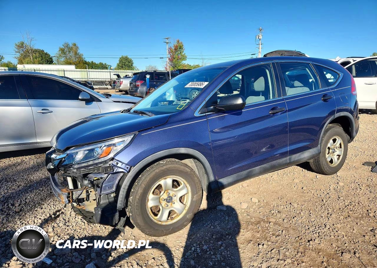 2014 Honda Cr-V Lx VIN:2HKRM4H36EH703694 - 1