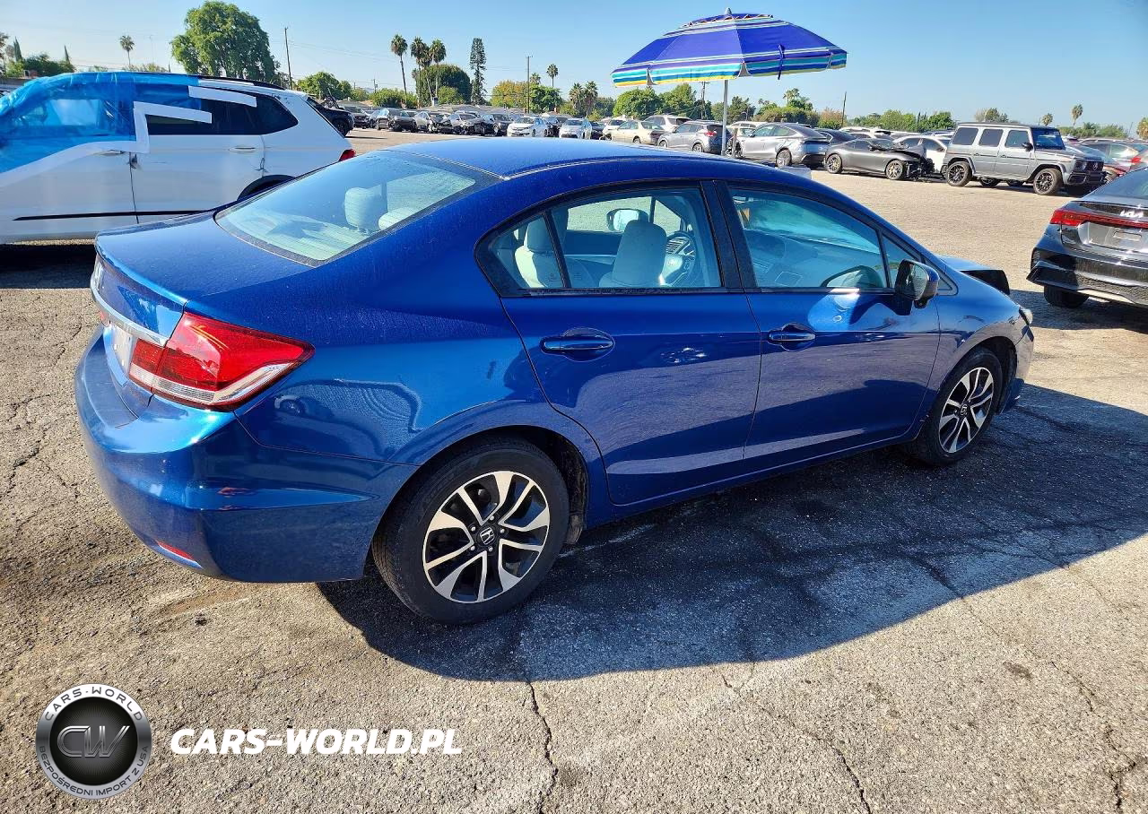 2014 Honda Civic Ex VIN:19XFB2F80EE241276 - 3