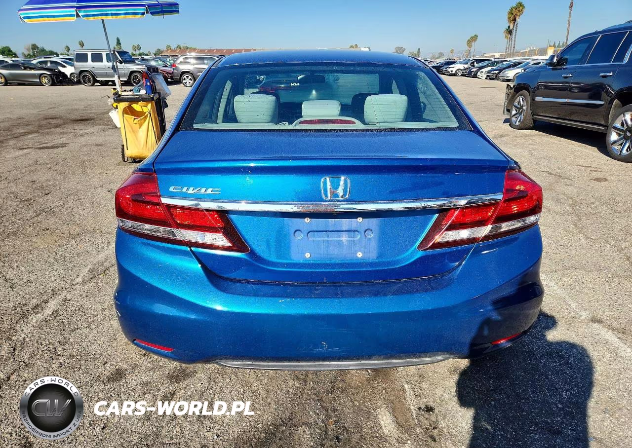2014 Honda Civic Ex VIN:19XFB2F80EE241276 - 6